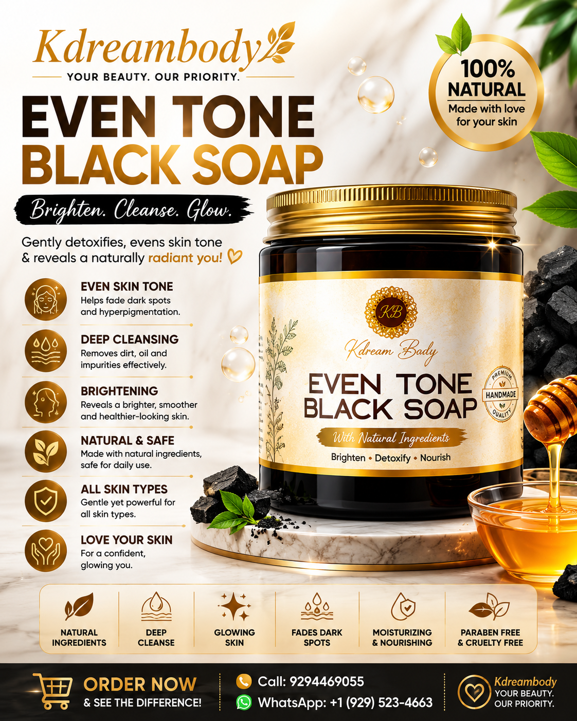 EVEN TONE BLACK SOAP