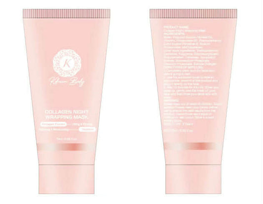 Collagen night wrapping mask