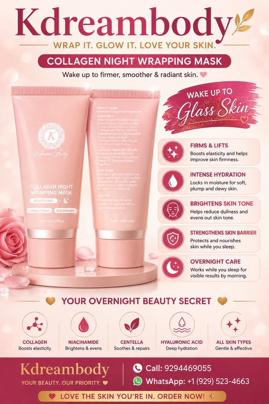 Collagen night wrapping mask