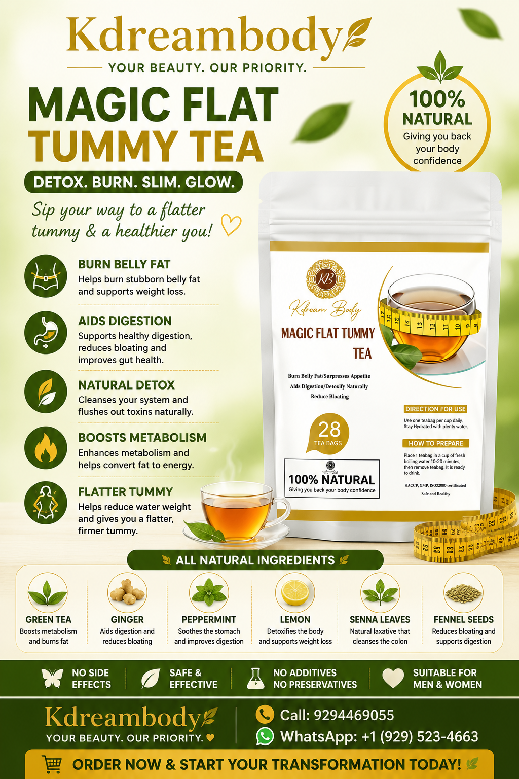 Flat Tummy tea