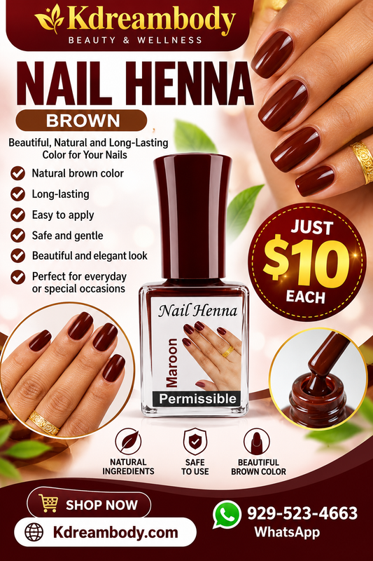 Halal Brown henna